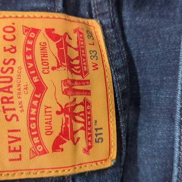 Levi's Mens 511 Slim Fit Jean inseam 30.5" - Picture 4 of 8